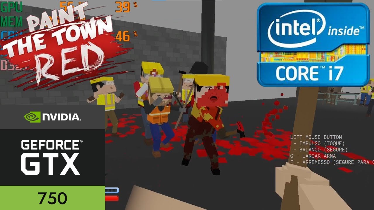 Paint the Town Red GTX 750 i7-3770