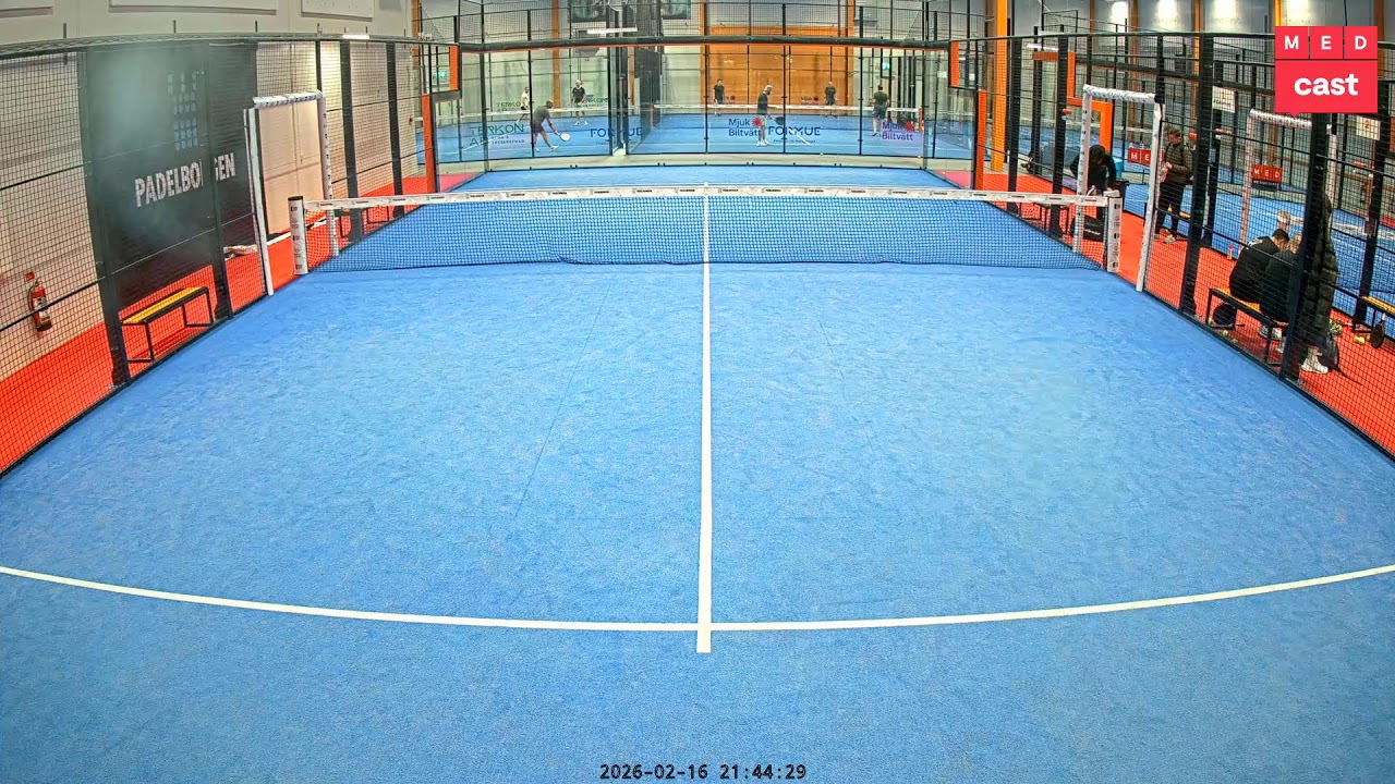 MEDcast - Padelborgen , Mölnlycke - Bana 1 - 2026-02-16 20:31
