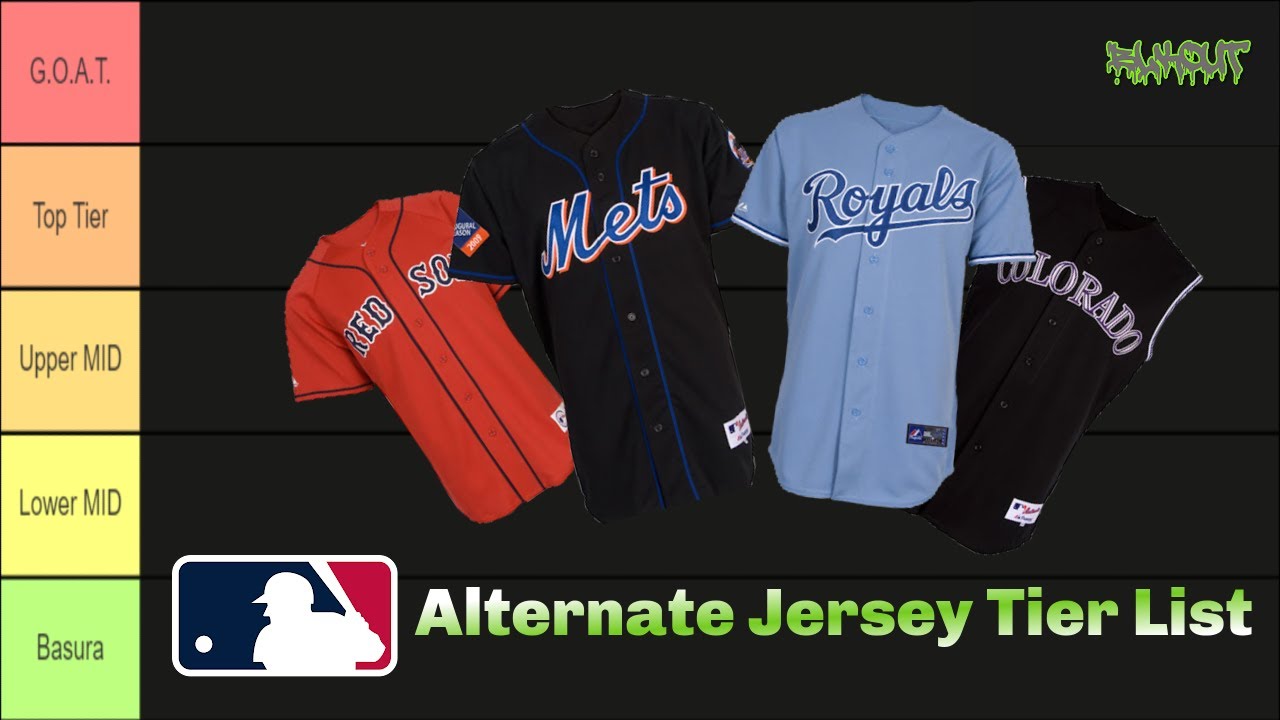The Best Mlb Alternate Jerseys, Ranked