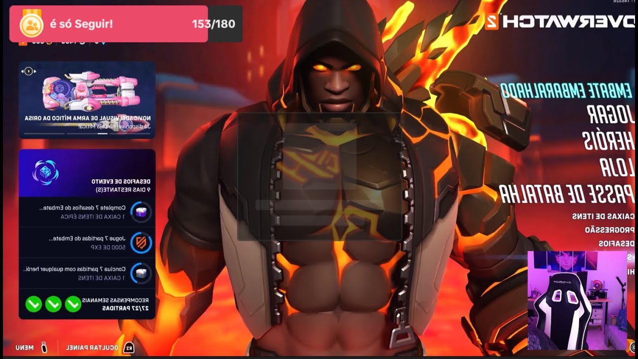 Overwatch 2 ranqueada ao vivo | tentando subir sem surtar