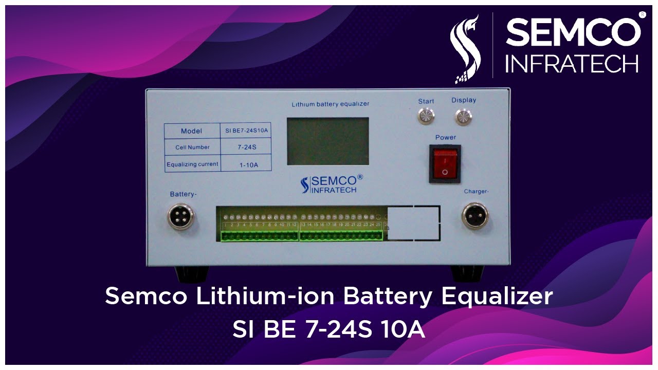 Lithium-ion Battery Pack Equalizer SI BE 7-24S/10A.