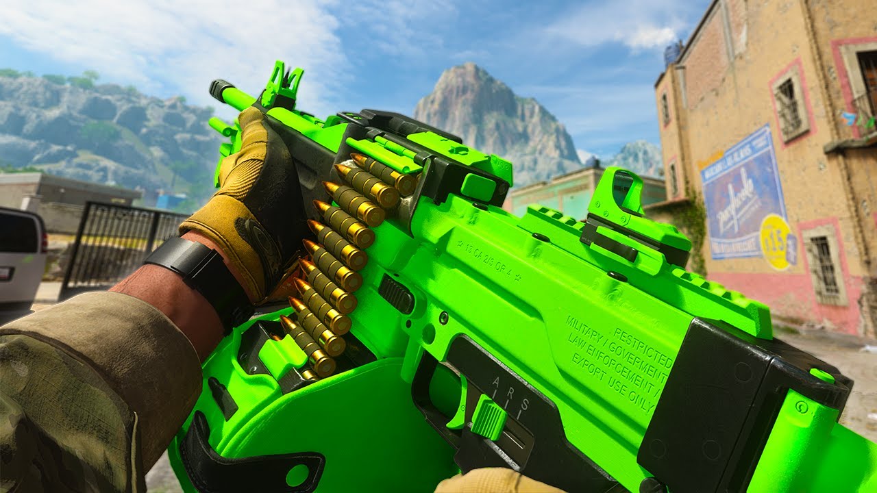 the #1 LMG on MODERN WARFARE 2! (SAKIN MG38)