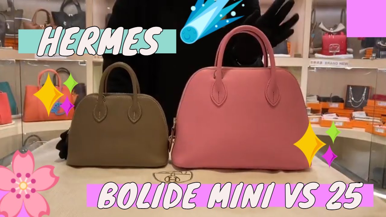 HERMES BOLIDE MINI & BOLIDE 25