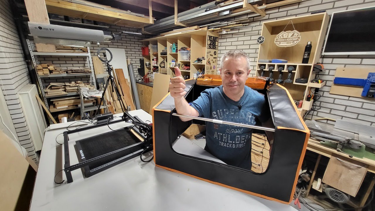 Checkout the Mecpow FC1 laser engraver enclosure! | Mecpow X3 Pro