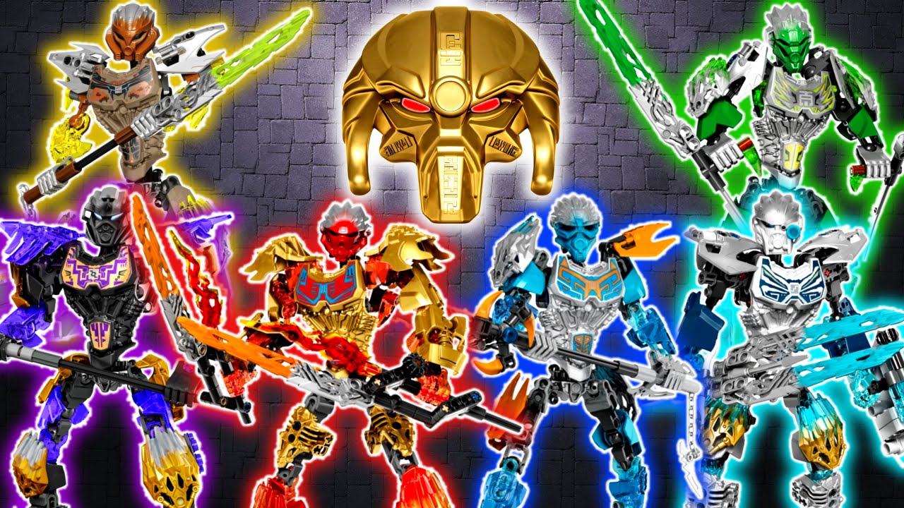 ALL LEGO BIONICLE SETS 2001-2016 (HD)!!!