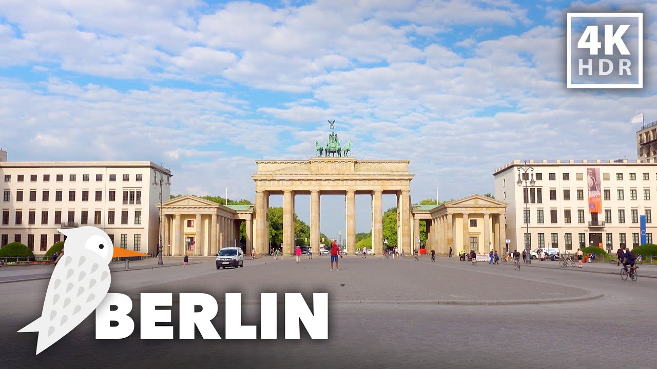 A day in Berlin in 4K HDR