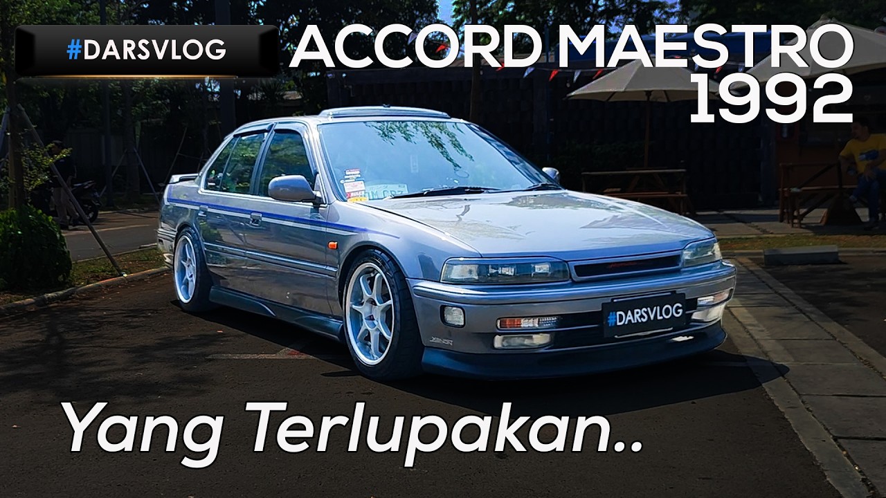 ЭЛЕГАНТНАЯ ГОНОЧНАЯ МОДИФИКАЦИЯ - Honda Accord Maestro 1992 года ‼️ #DARSVLOG