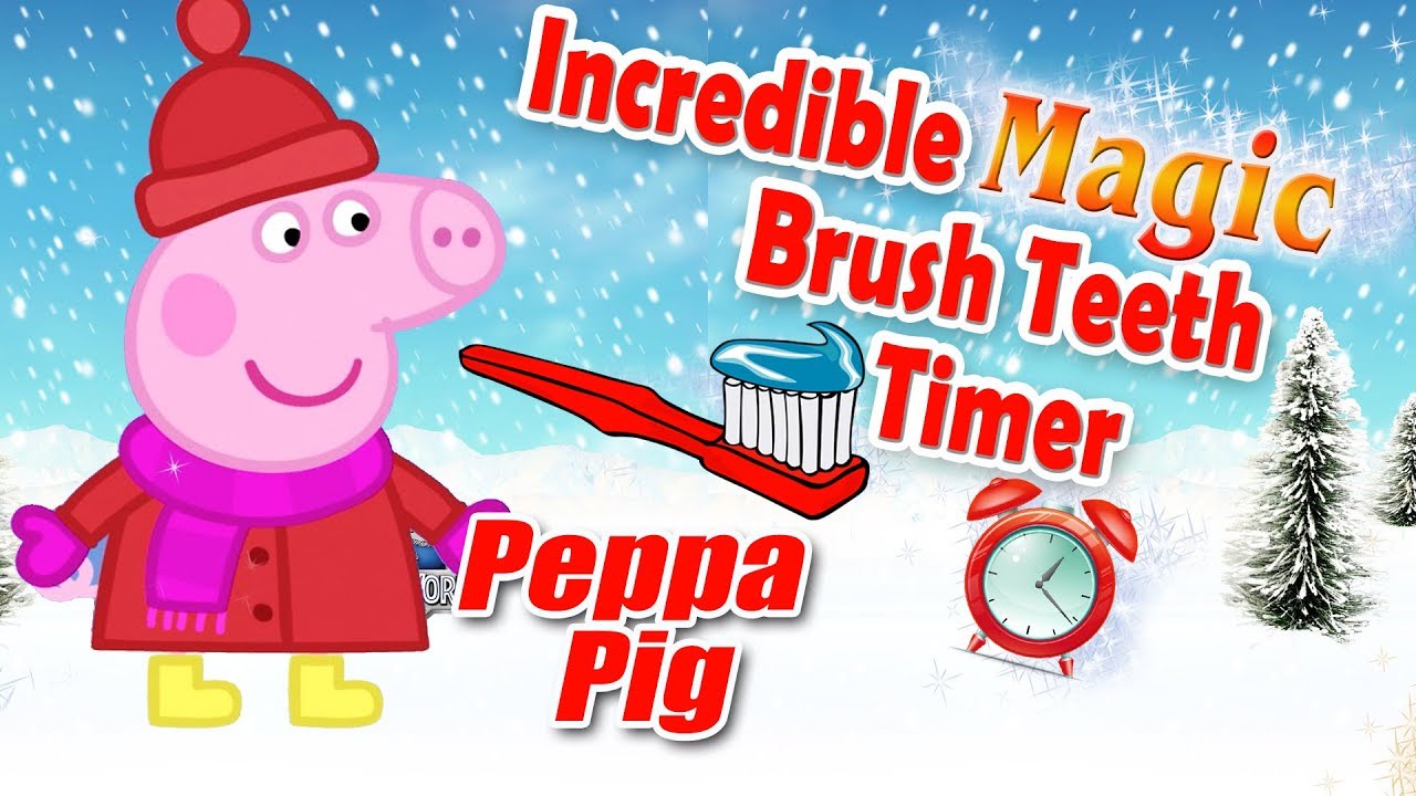 Incredible Magic Timer Peppa Pig (winter edition)