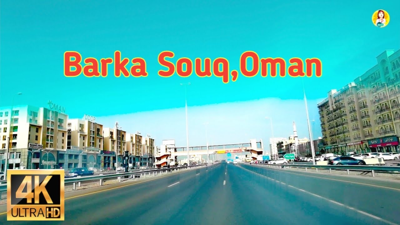 The Beautiful City of Oman| Road Trip Mabela to Barka Souq Vlogs | Travel Muscat Barka Oman 4k Video