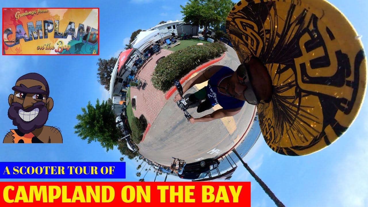 Campland on the Bay - A Cavey Davey Scooter Tour!