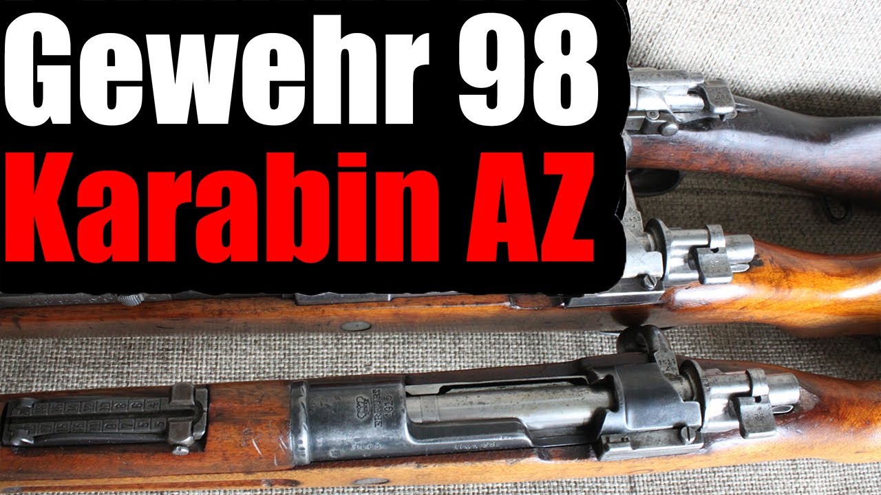 Материальная часть винтовки Gewehr 98 и карабина Karabin AZ