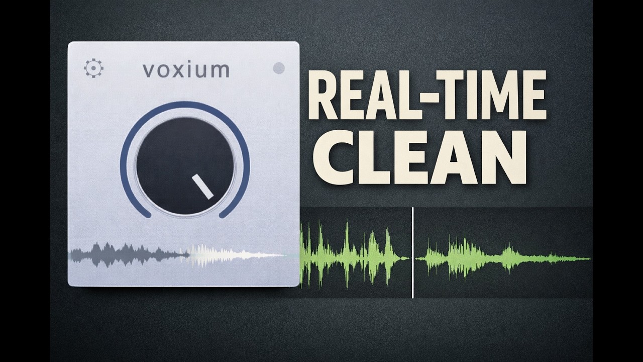 Voxium: Очистка диалогов в реальном времени, которая звучит естественно.