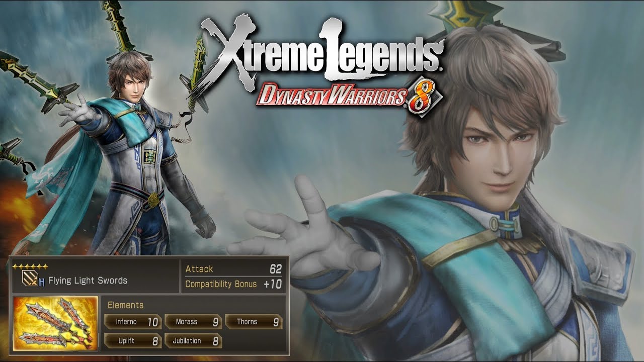 Zhong Hui - 6th Weapon | Dynasty Warriors 8: Xtreme Legends (Ultimate Difficulty)