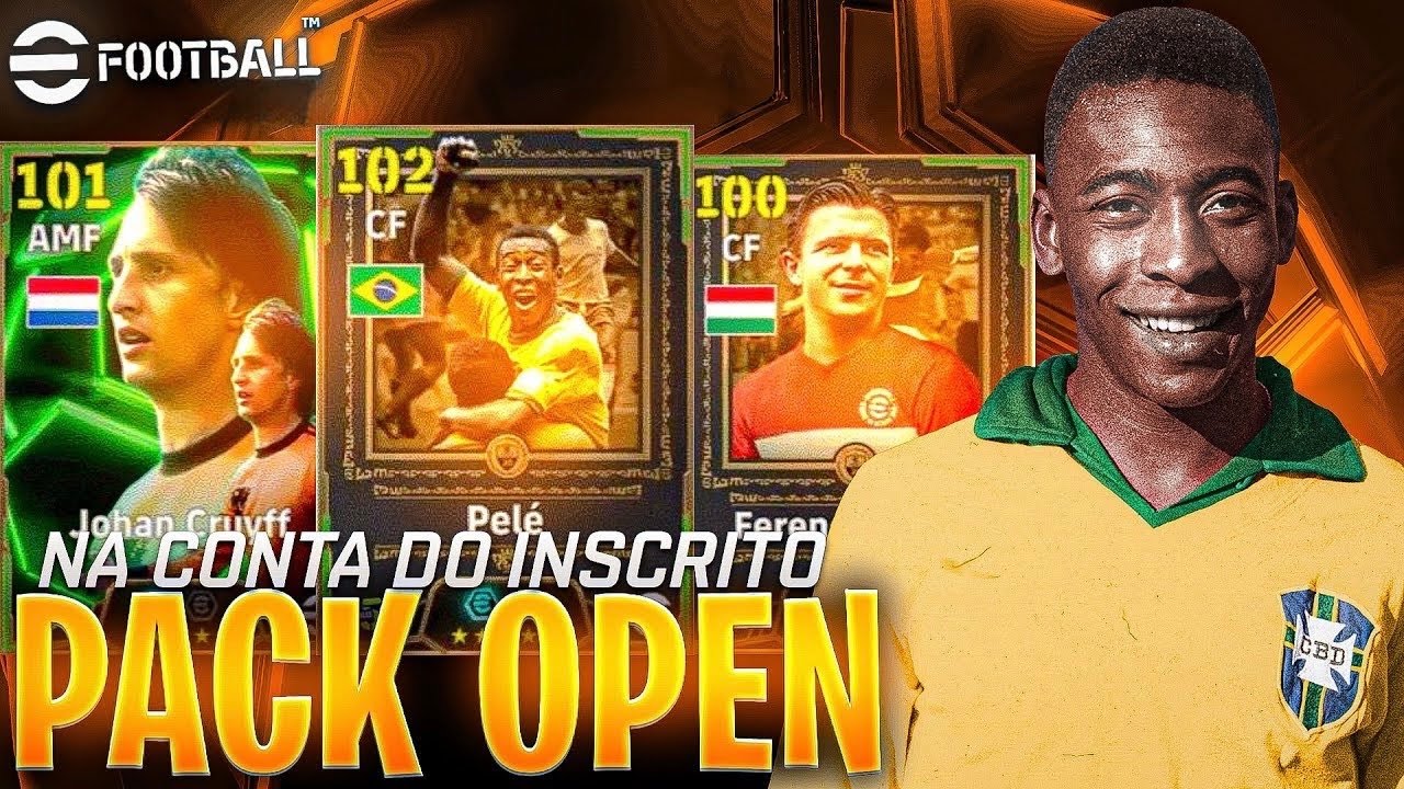 8 MIL MOEDAS EM BUSCA DO REI PELÉ NA CONTA DE UM INSCRITO NO EFOOTBALL 26 MOBILE 