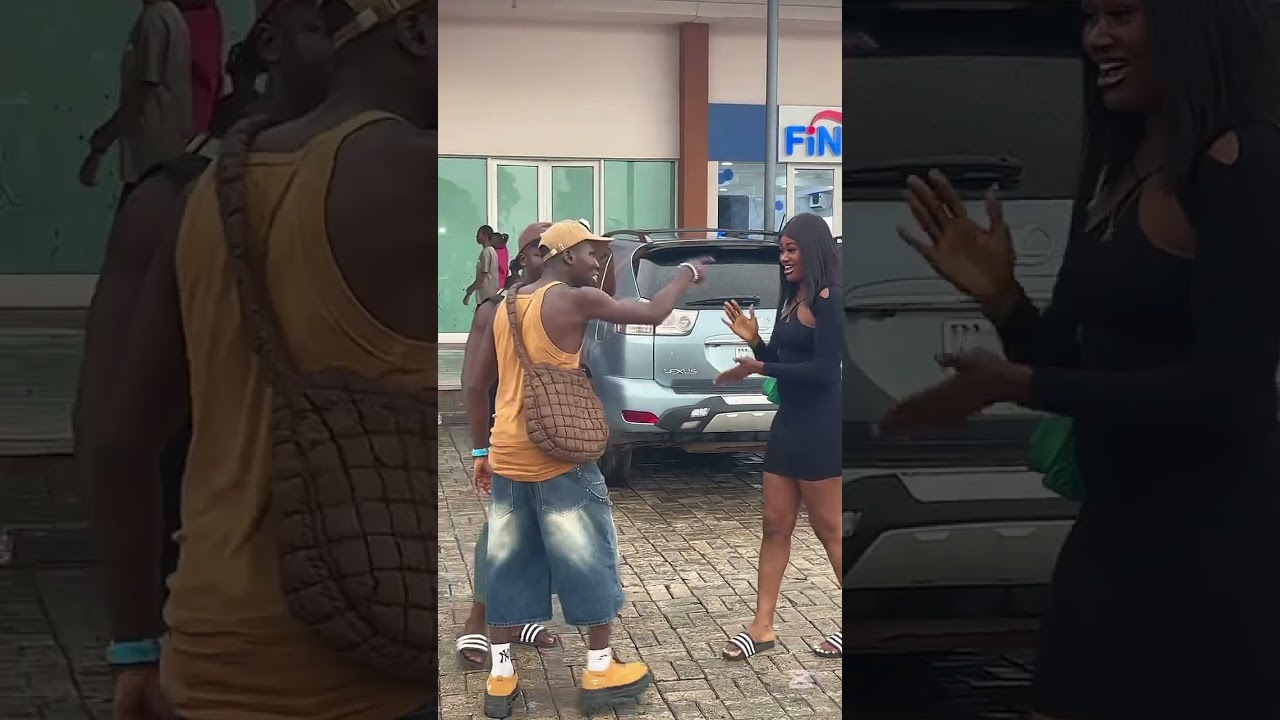 Wait for it😂very funny😂pranking a random guys to see they reaction😂😂