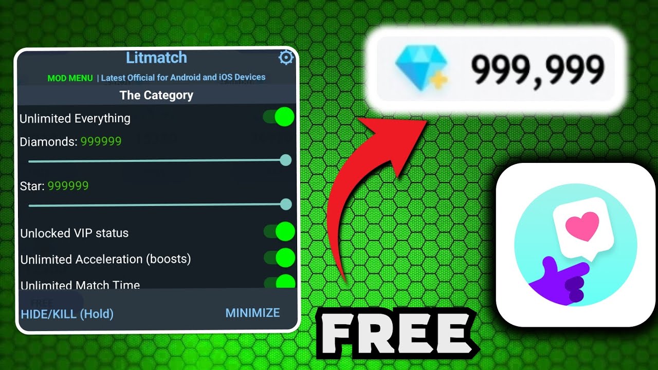 Litmatch Free Diamonds Tutorial | How to Get Unlimited Diamonds on iOS and Android (Updated Method)