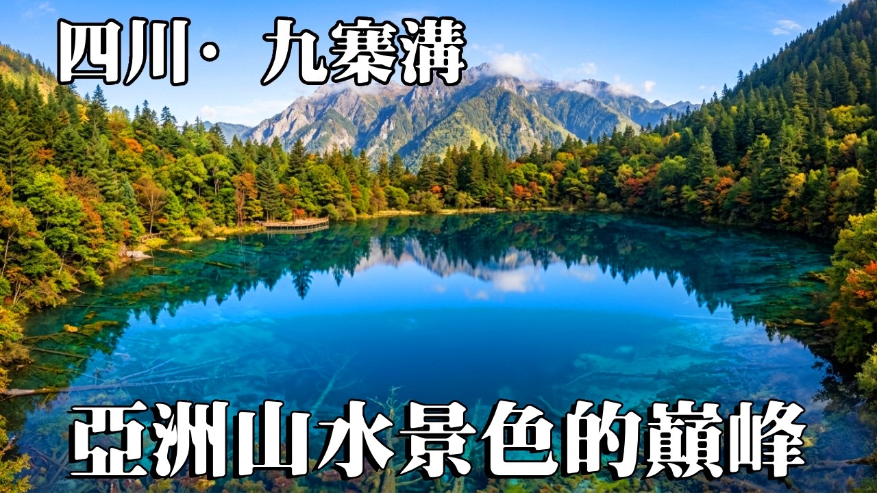 五嶽歸來不看山，九寨歸來不看水！實拍九寨溝，帶你領略什麼是真正的「人間仙境」【大海去旅行】