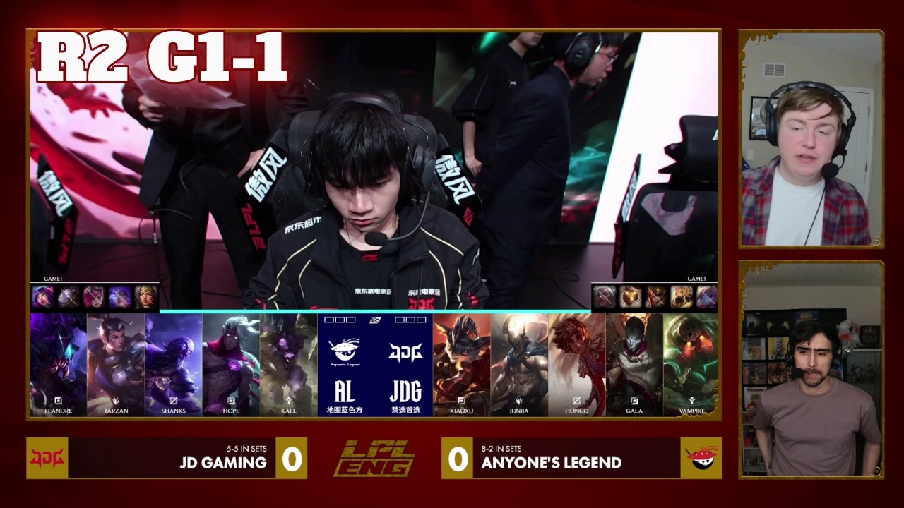 AL vs JDG - Game 1 | Round 2 S16 LPL Winter Playoffs 2026 | JD Gaming vs Anyone's Legend G1 full