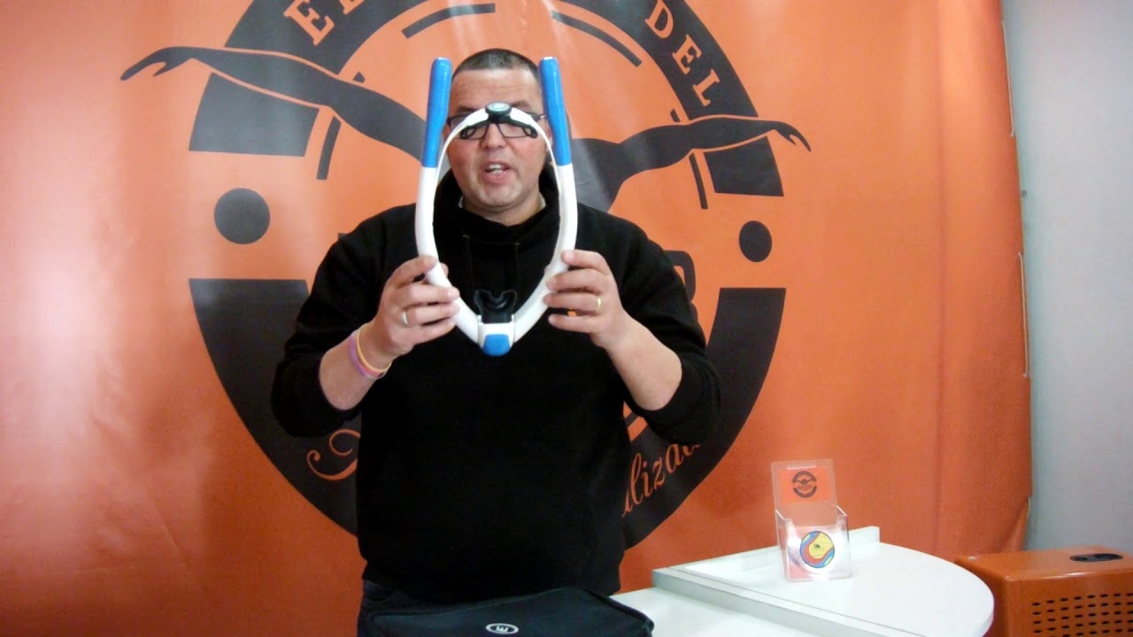 Tuba o snorkel frontal AMEO POWERBREATHER
