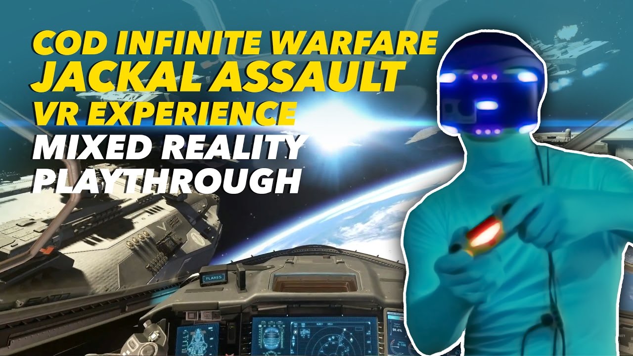 COD Infinite Warfare: Jackal Assault VR Experience | Mixed Reality Full Playthrough | PlayStation VR