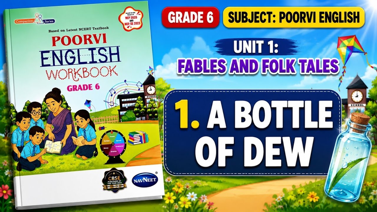 Std 6 Poorvi English | Unit: 1  Chapter 1 | Workbook Answers | #newsyllabus #newworkbook Ch 1