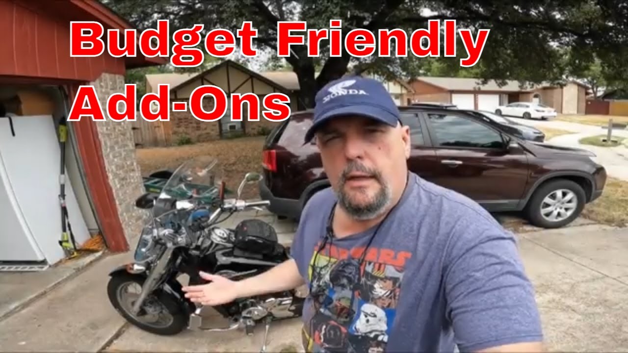 Honda Shadow 750ACE(ep.111) Budget Friendly Motorcycle Add-Ons