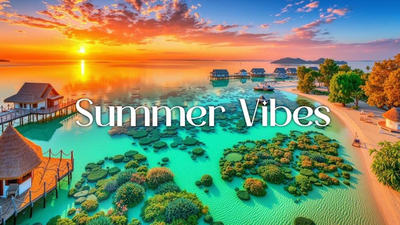 Tropical House 2026 ~ Ultimate Summer Music Mix ~ Счастливые расслабляющие вибрации заката
