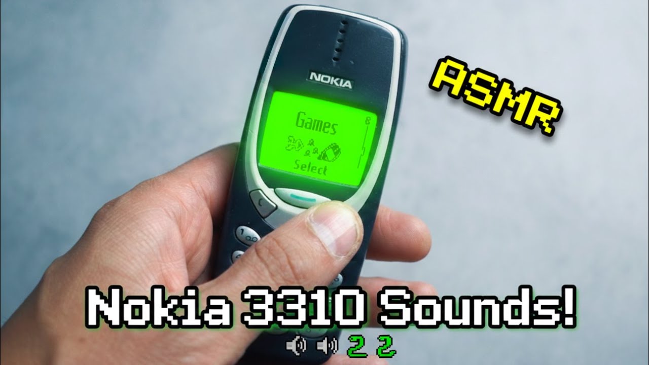 ORIGINAL NOKIA 3310 ASMR: Does it still work after 25 years?