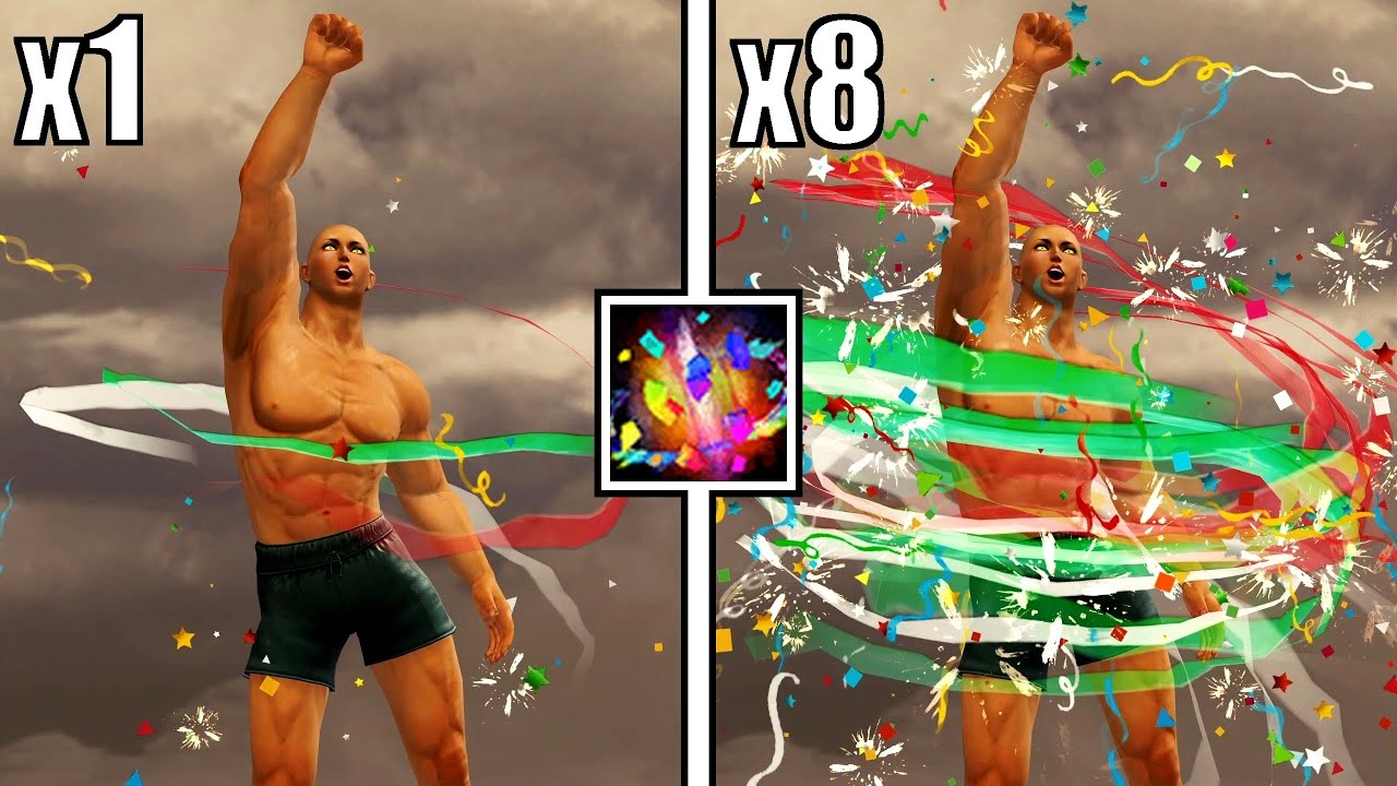 Guild Wars 2 - (x8) Festive Confetti Infusion (Max Stack Infusion Aura Showcase)