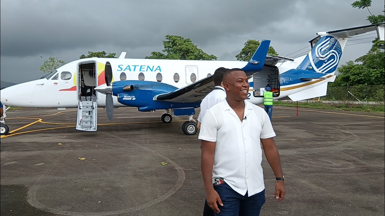 PRIMER VUELO DE SATENA A ACANDI #notiacandi #colombia #viveacandivivefeliz