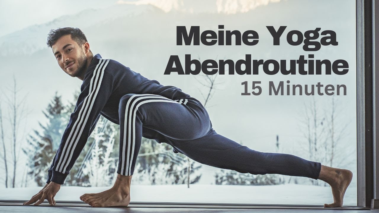 MEINE PERSÖNLICHE YOGA ABENDROUTINE - 15 Minuten Dehnen für Beweglichkeit und besseren Schlaf