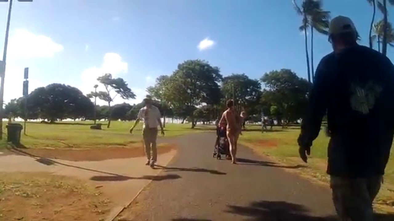 Honolulu Bike Ride Ala Moana Beach Hawaii 1a