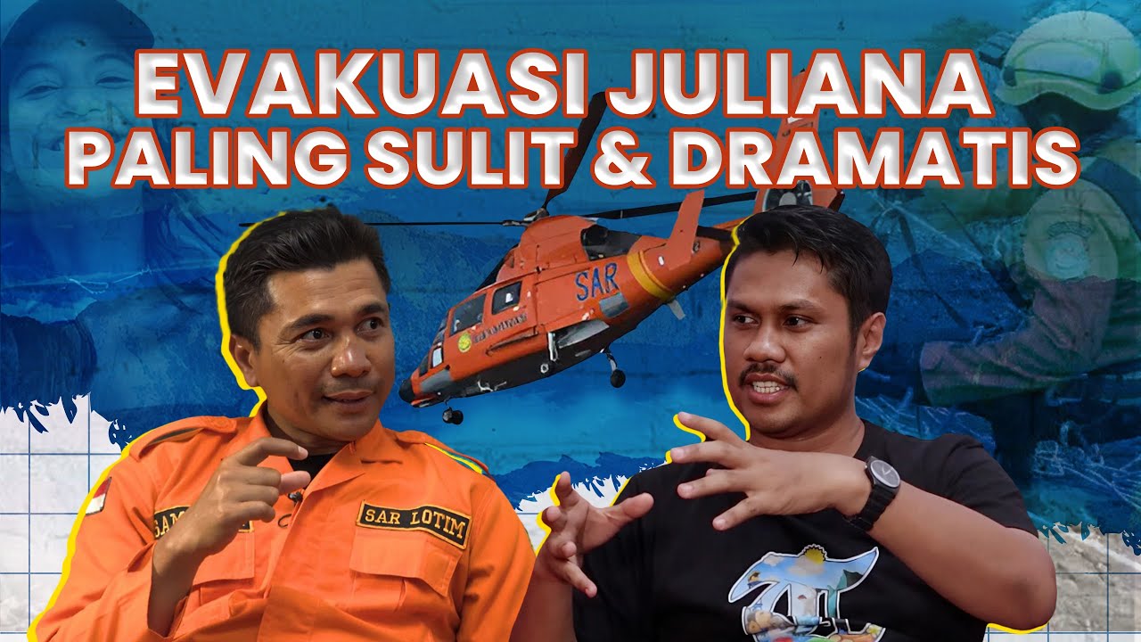 Rekan Agam, Bang Otol Ceritakan Ngerinya Medan Evakuasi Juliana di Rinjani, Lengah Dikit Pindah Alam