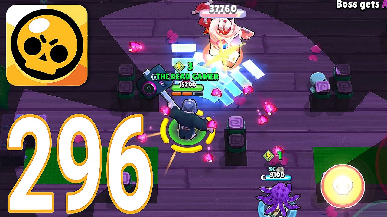 Brawl Stars - Gameplay Walkthrough Part 296 - Mega Heartbroken Rico (IOS,Android)