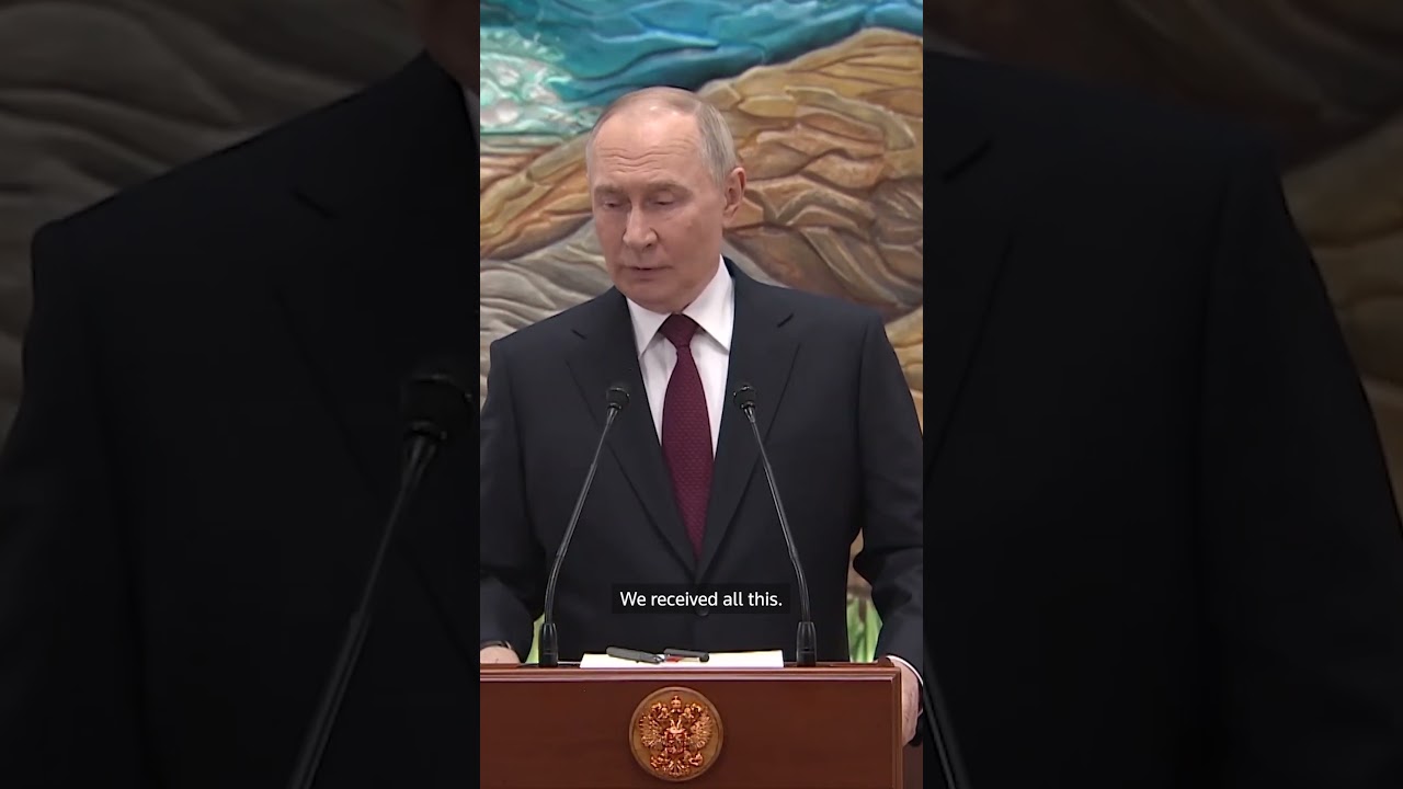 Putin says US-Ukraine text could form basis for future deal