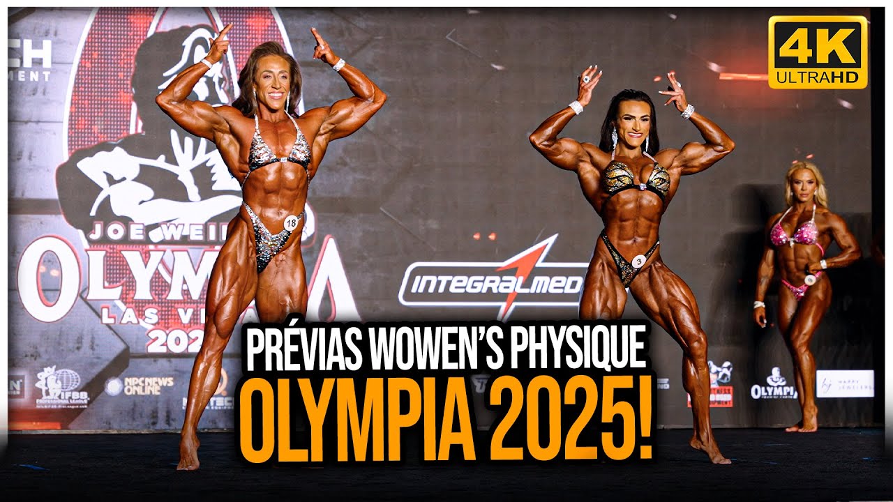 PRÉVIAS WOMEN'S PHYSIQUE MR.OLYMPIA 2025!! | *confrontos em 4k*