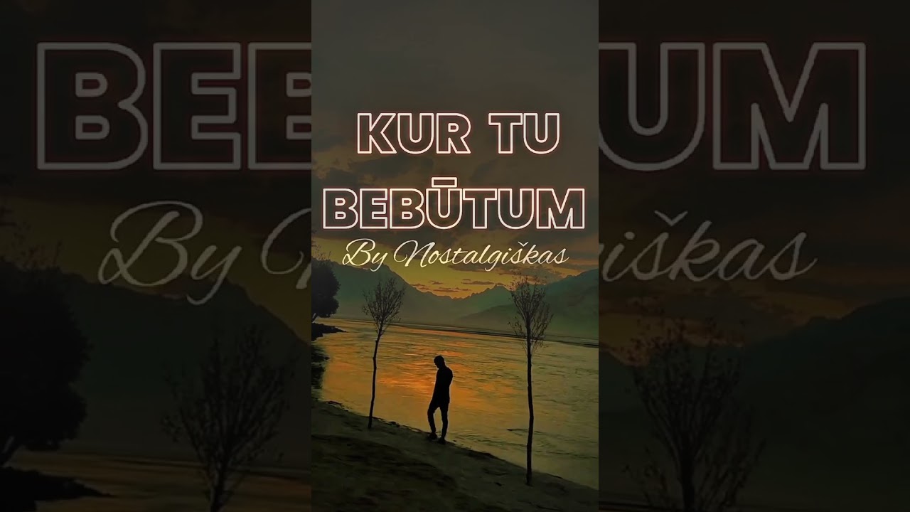 Nostalgiškas - KUR TU BEBŪTUM (Generuota DI) 