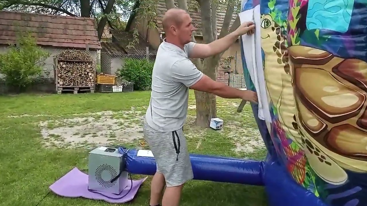Disco ugrálóvár telepítési útmutató