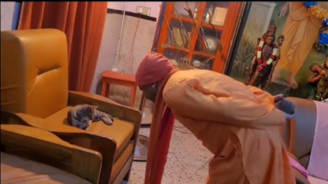 CM Yogi Adityanath's love for animals #yogiadityanath #gorakhpur #gorakhnath