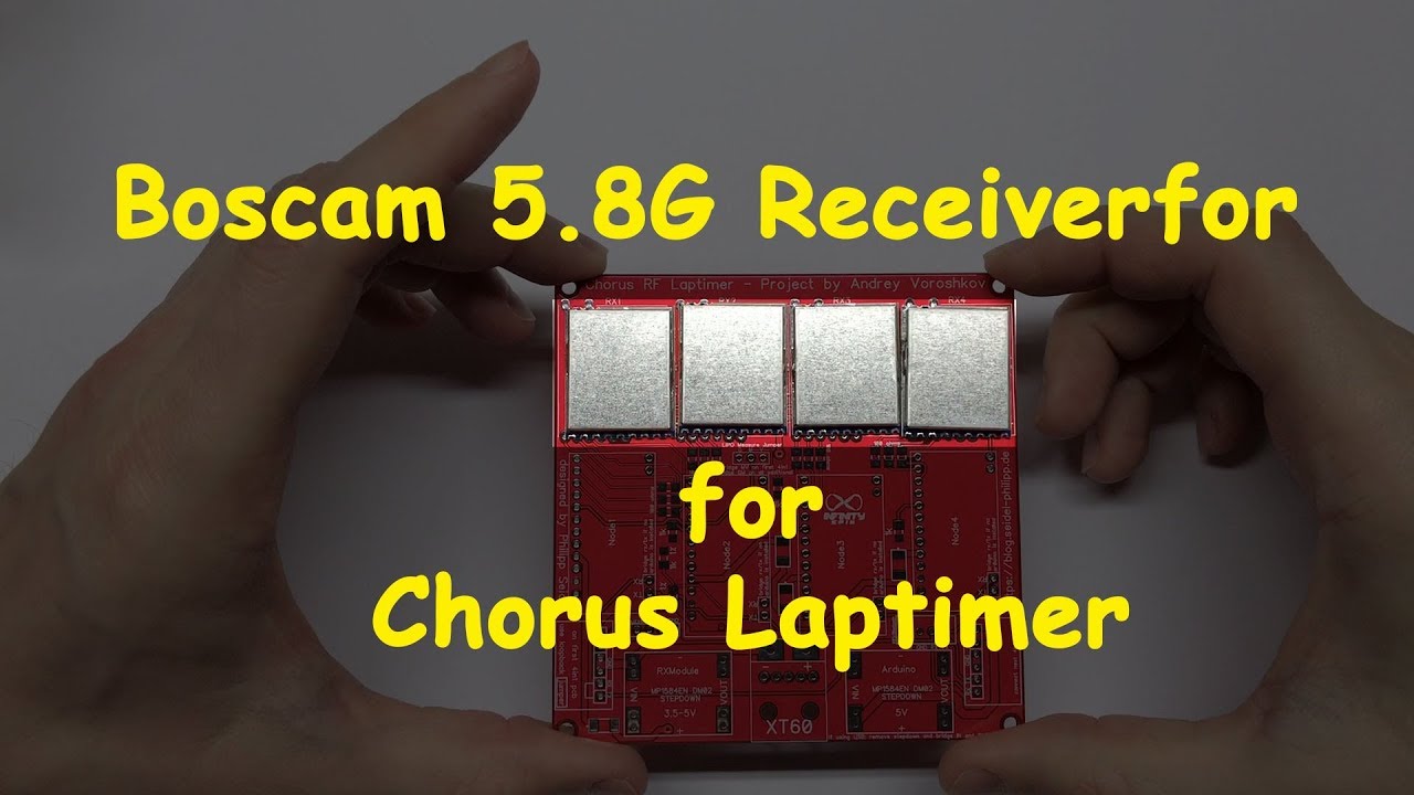 Boscam 5.8G Receiver for Chorus Laptimer | запчасти к засечке для дрон рейсинга