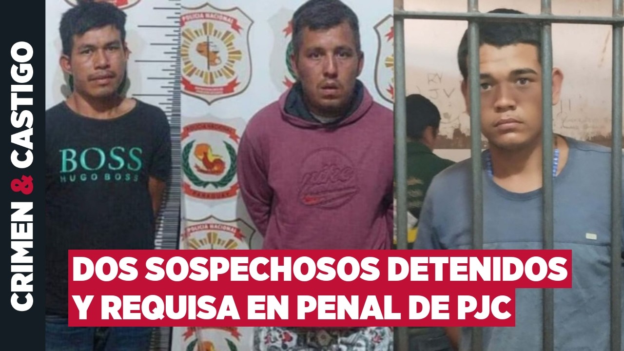 Secuestro exprés en Capitán Bado: dos detenidos y requisa en Penitenciaría de PJC
