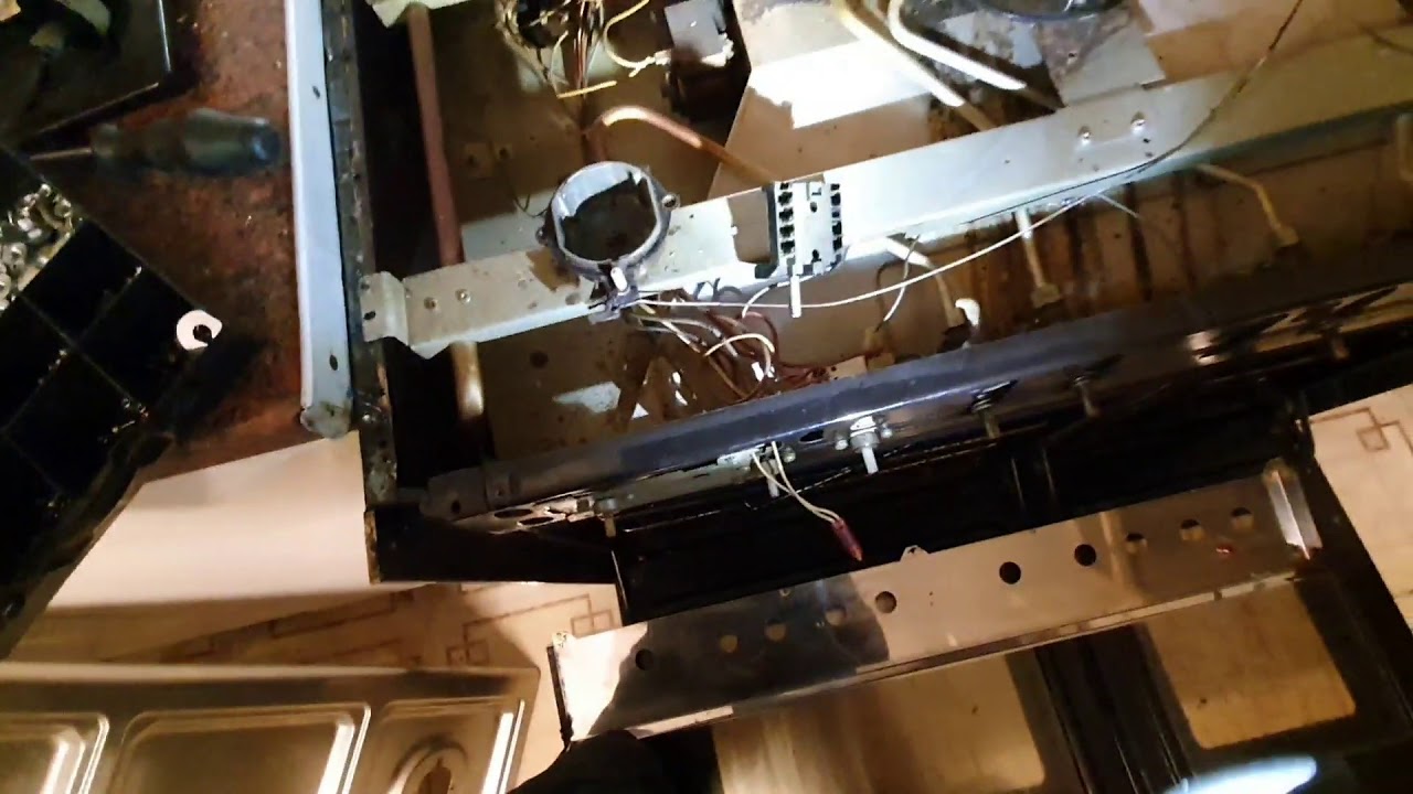 How to fix a broken oven selector switch on a Kenwood ck405 range oven