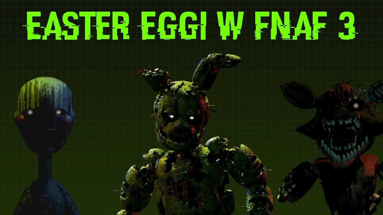 Easter eggi w FNaF 3
