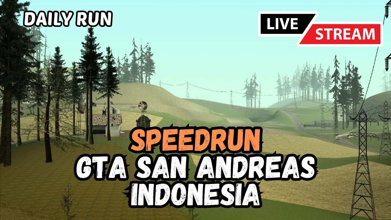 Speedrun GTA San Andreas Definitive | Speedrun Indonesia #gta