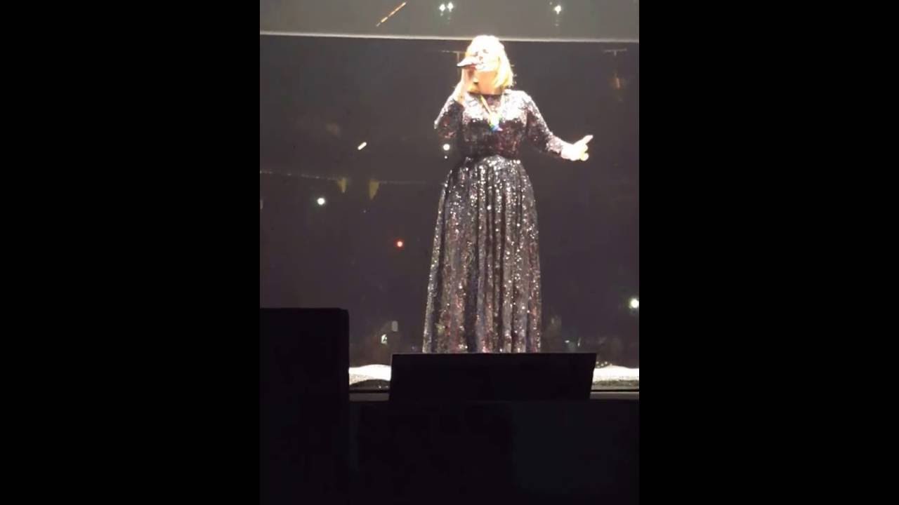 Adele Live Tour 2016 St Paul MN 7-6-2016 Someone Like You & Set Fire to the Rain
