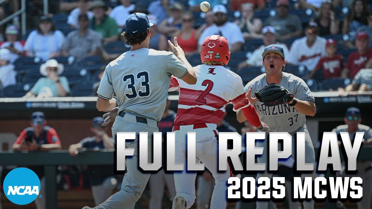 Louisville vs. Arizona: 2025 Men's College World Series | FULL REPLAY
