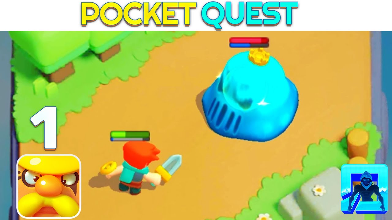 Pocket Quest: Merge RPG Gameplay  #001 Mobile (iOS, Android) No Commentary | #MaxLevelGaming