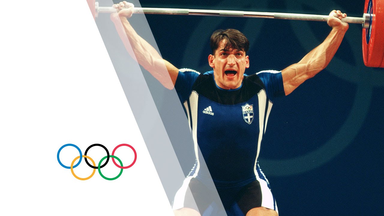 Pyrros Dimas Wins Weightlifting Gold At Third Consecutive Olympics - Sydney 2000 Olympics