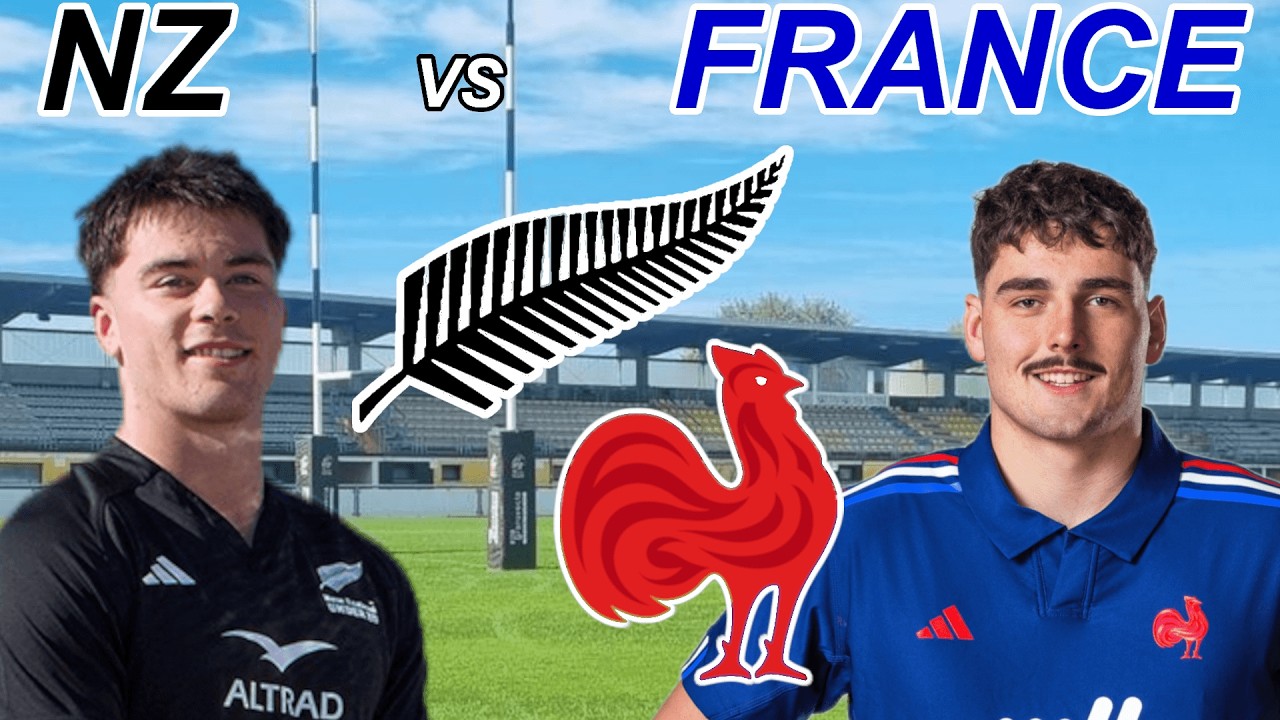 NEW ZEALAND vs FRANCE u20 World Championship 2026 Semi FINAL Live Commentary