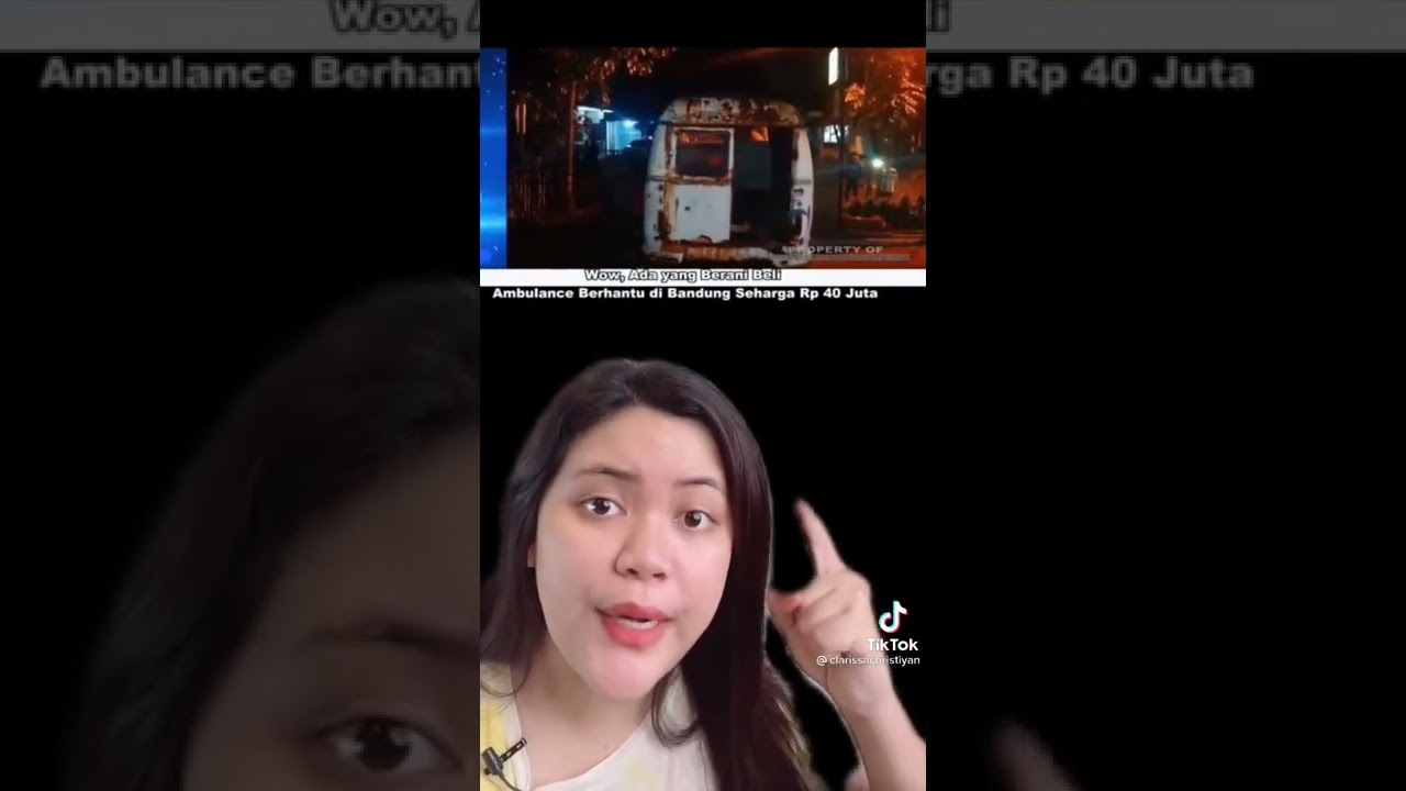 Mobil Ambulan Berhantu Di Bandung! 😱 || Tiktok Cllarissachristian